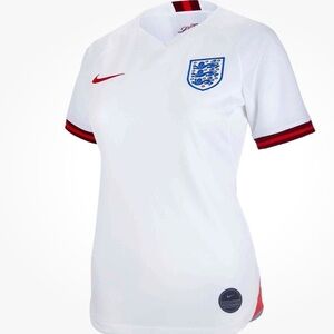 NIKE ENGLAND WORLD CUP 2019 2020 SHIRT AJ4392-100 WHITE WOMENS JERSEY SMALL
